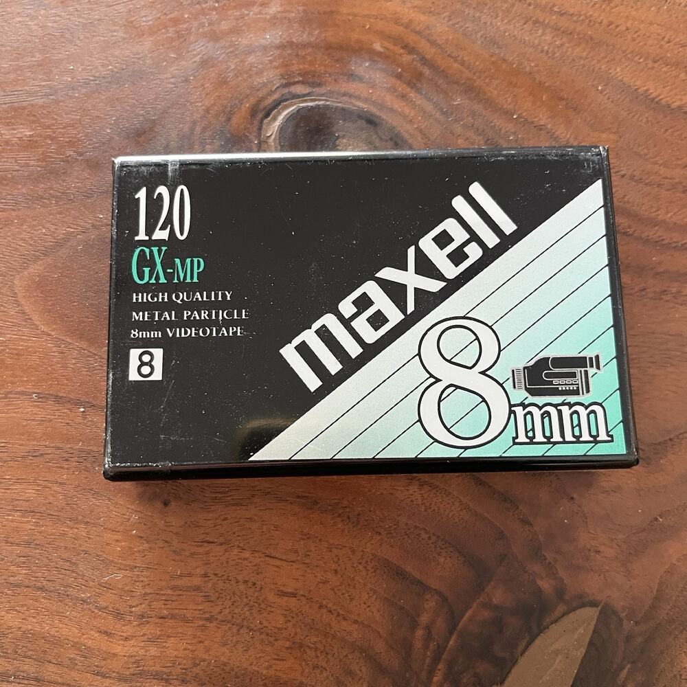 Maxell 8mm 120 GX-MP Camcorder Video Tape